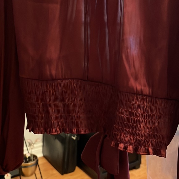 Zara backless satin blouse size XS - Picture 3 of 8